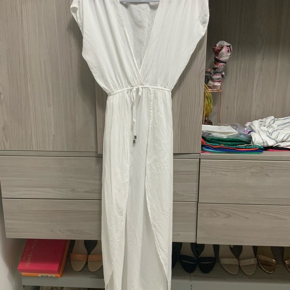 ELAN Elegant White Swim Cover Up
